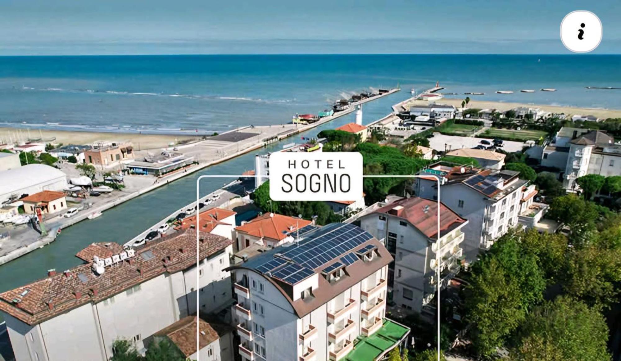 Hotel Sogno Чезенатико Экстерьер фото